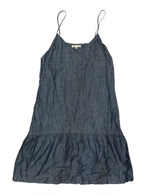 Gold hawk a line baby doll dress small sample piece no tag
